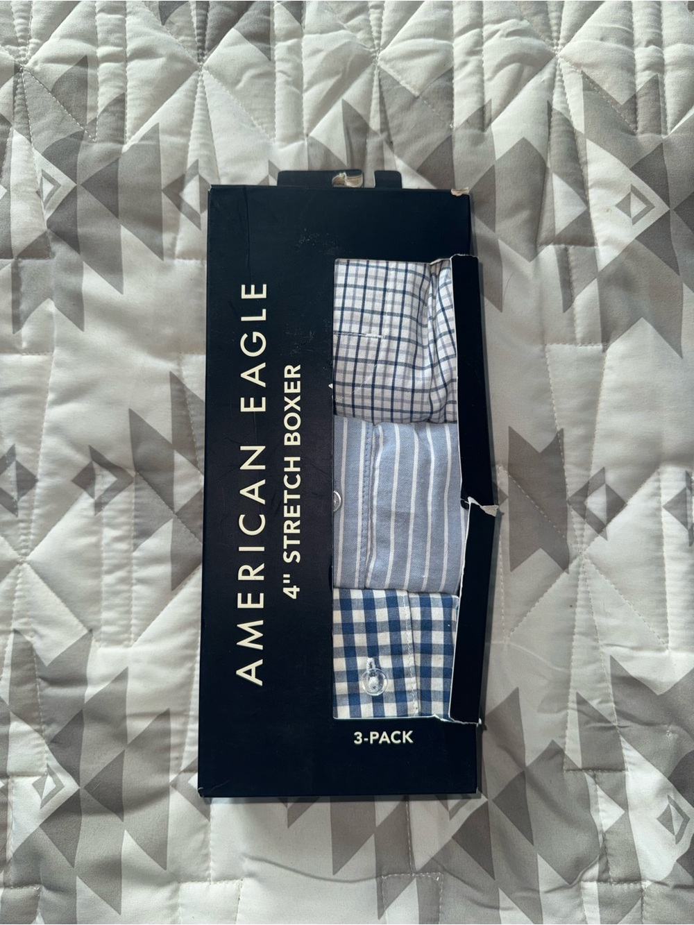 American Eagle 4 Inch Stretch Boxer 3 Pack